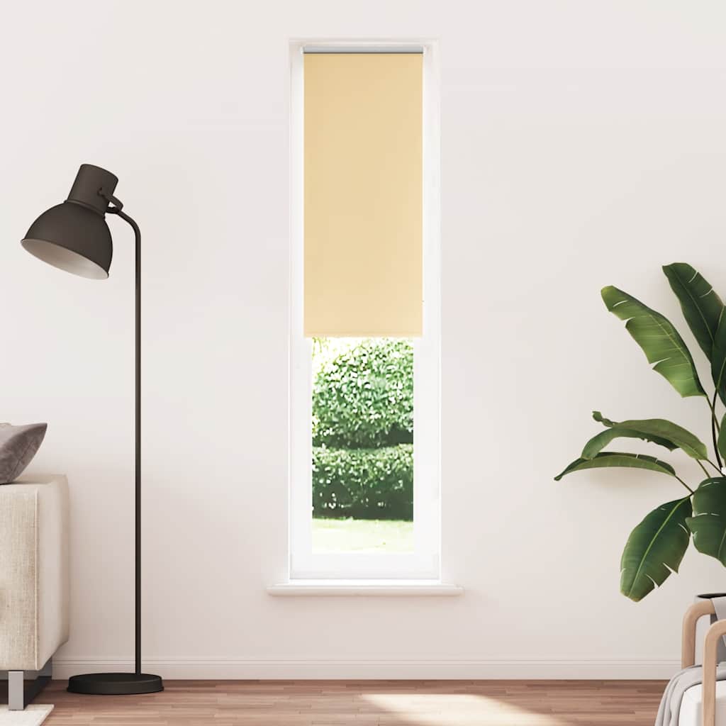Persiana de enrolar 55x210 cm largura tecido 50,7 cm poliéster