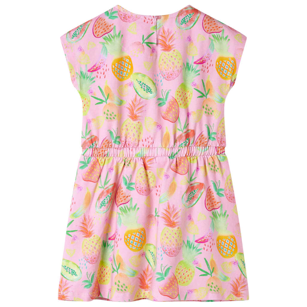 Vestido de criança rosa suave 116