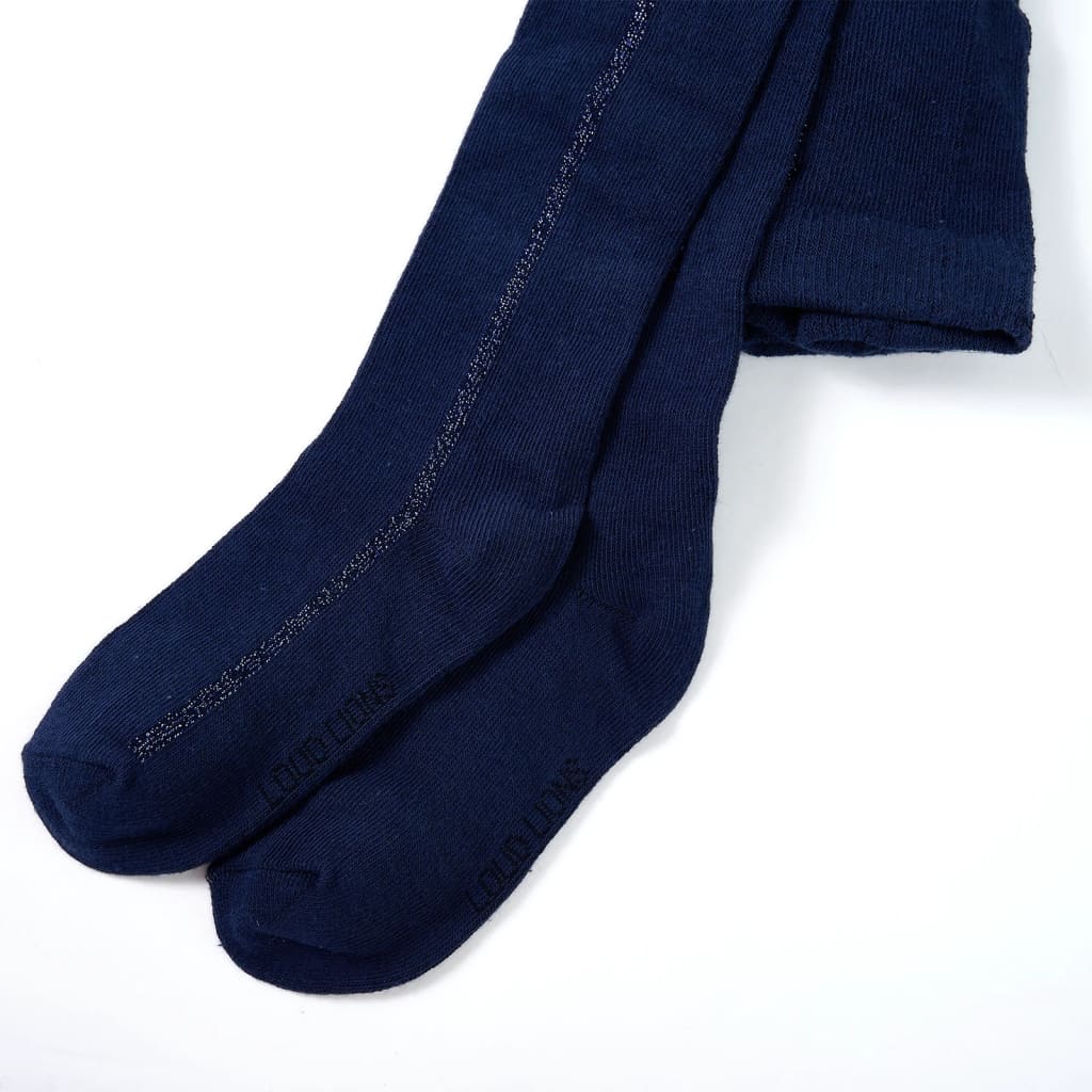 Meias-calças para criança azul-marinho 104