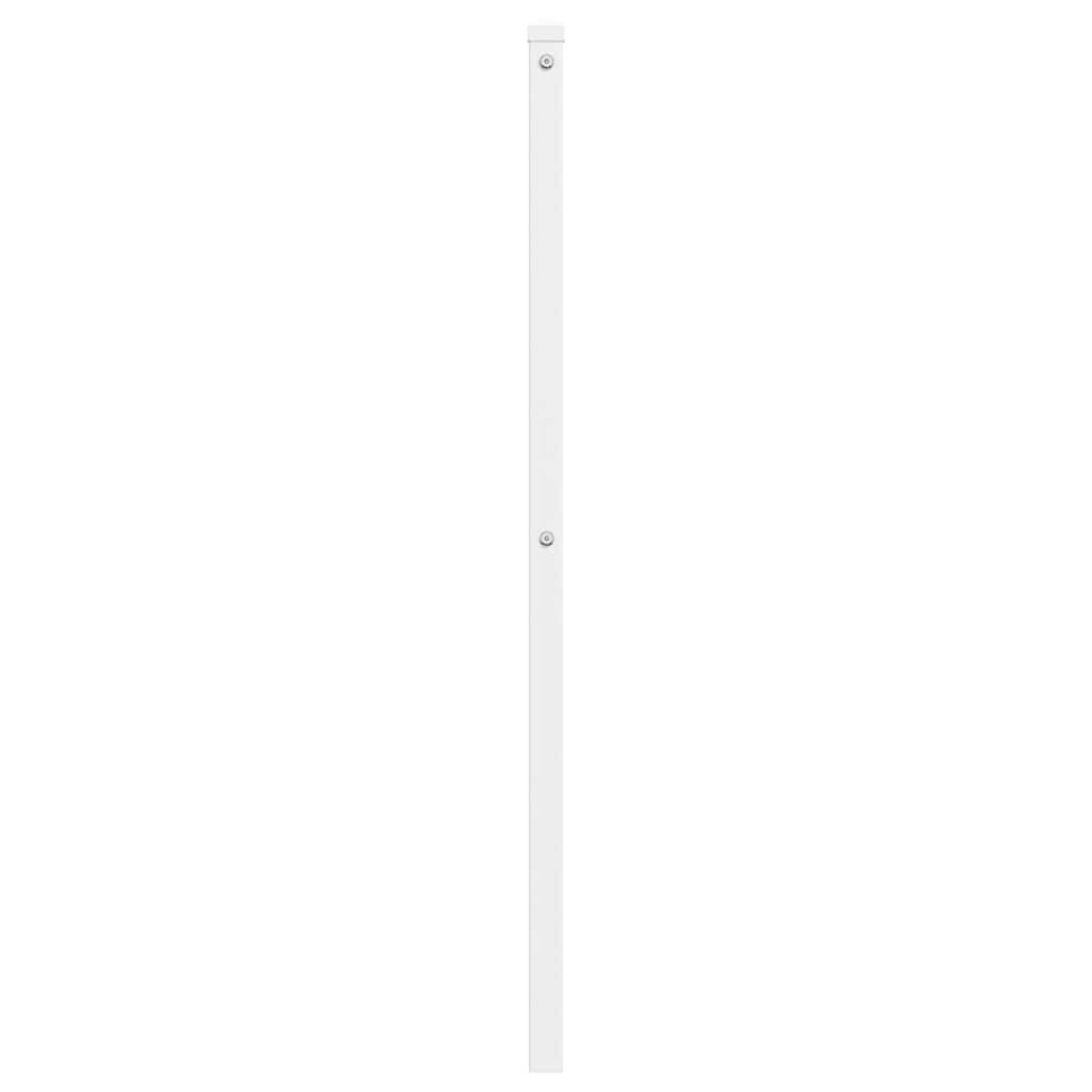 Cabeceira de substituição 193 cm metal branco