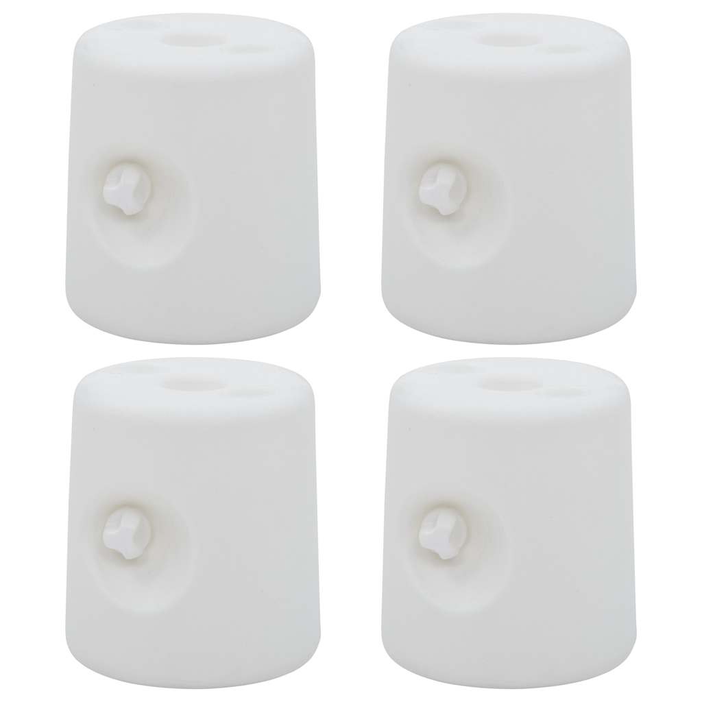 Pesos para tenda 4 pcs PE branco