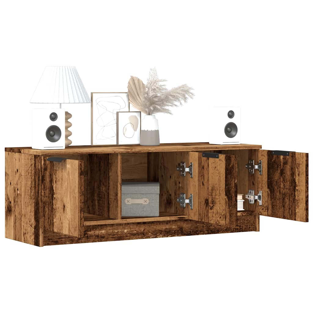 Móvel TV madeira antiga 102x35x36,5 cm madeira trabalhada
