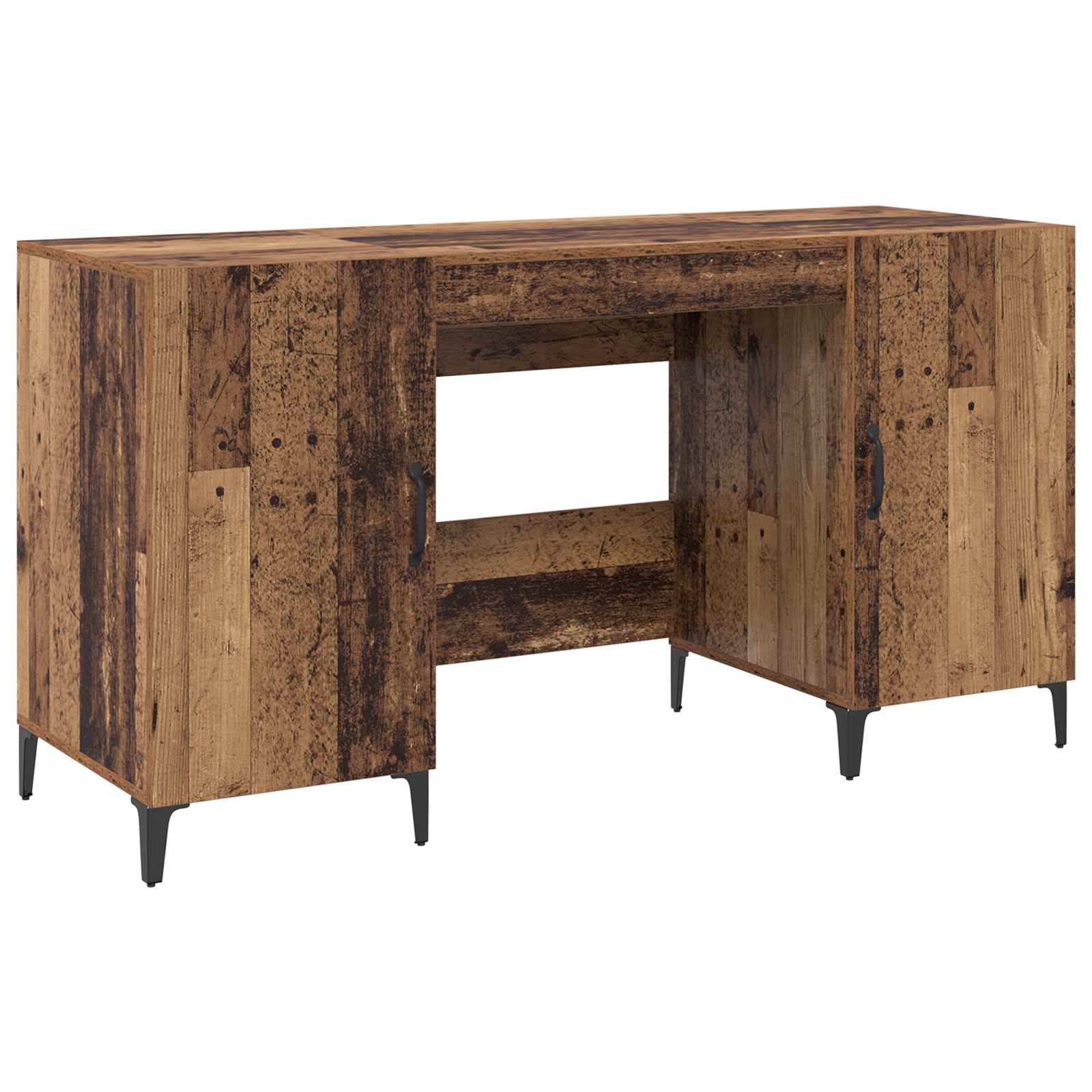 Mesa madeira antiga derivados de madeira 140 x 50 x 75 cm