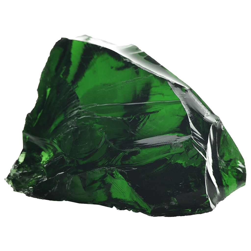 Gabião com pedras de vidro verde 60-120 mm 25 kg