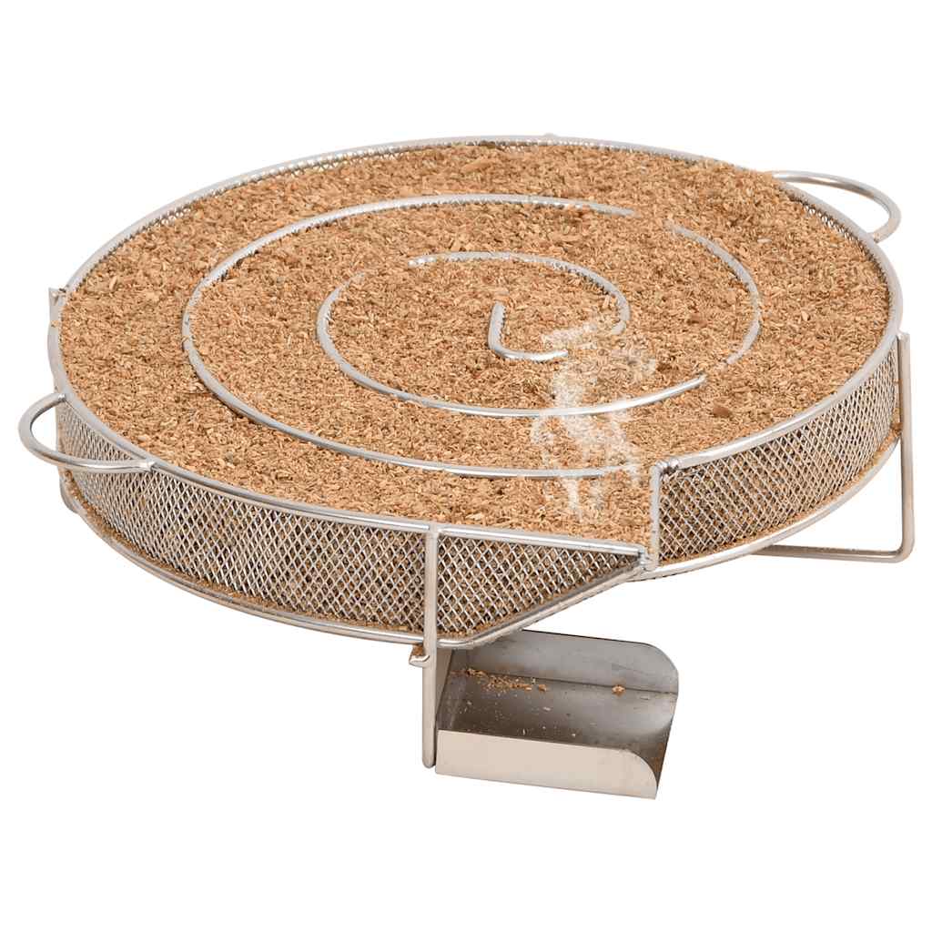 Gerador de fumo frio redondo 19,5 cm aço inoxidável