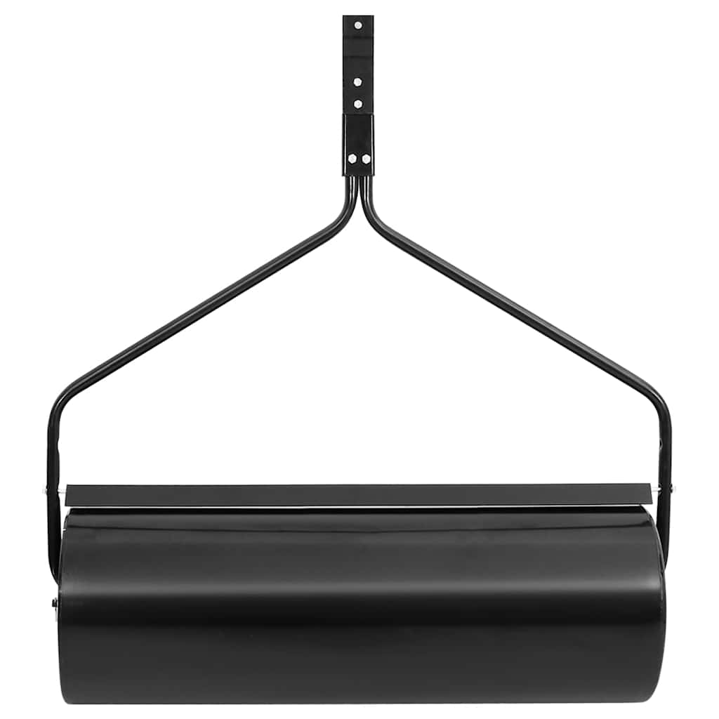 Rolo para relvado de jardim 63 l ferro preto
