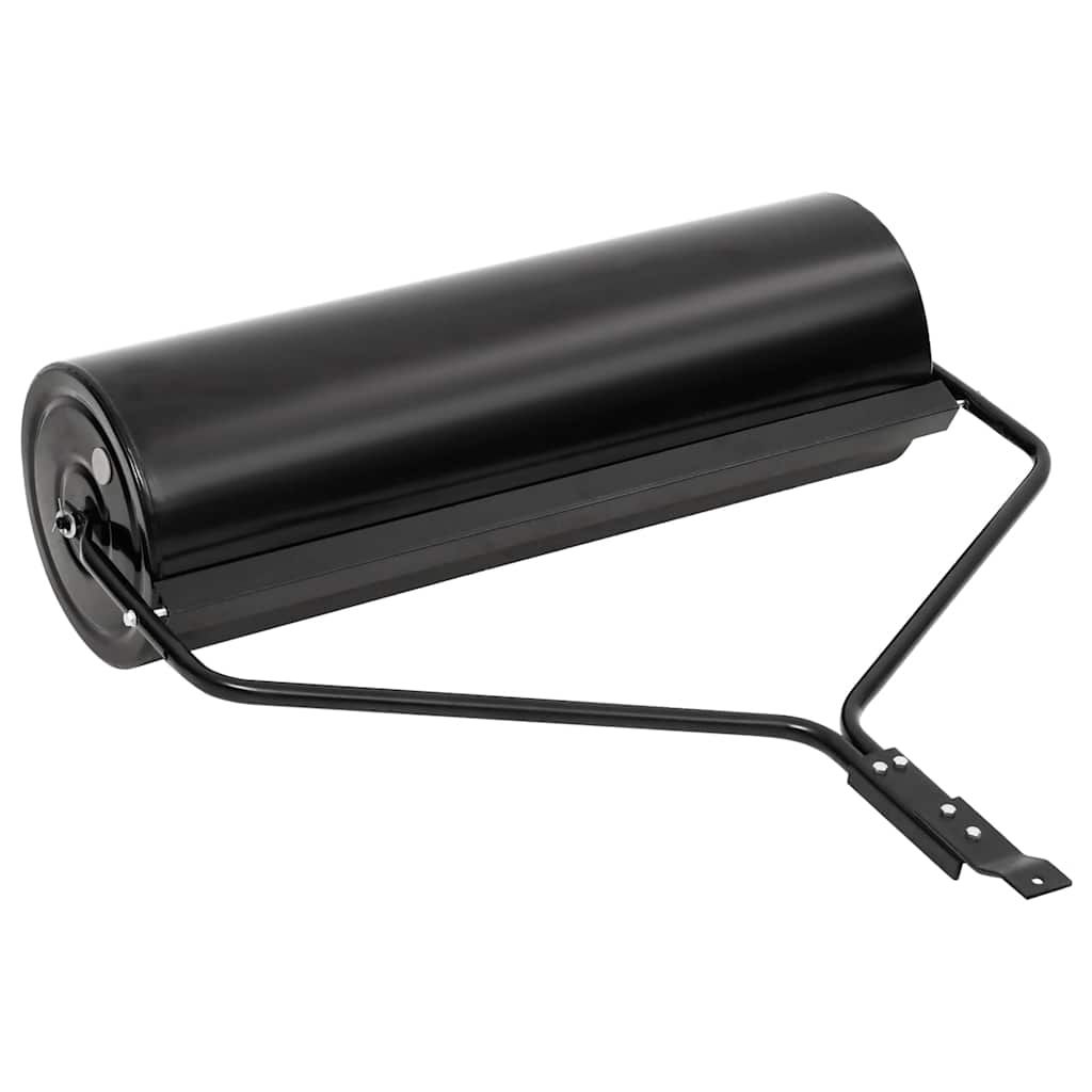 Rolo para relvado de jardim 63 l ferro preto