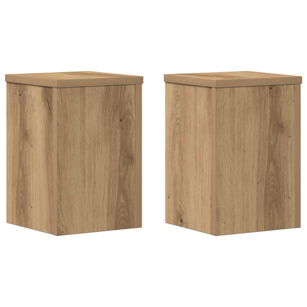 Suportes p/ plantas 2 pcs 20x20x30 cm derivados madeira