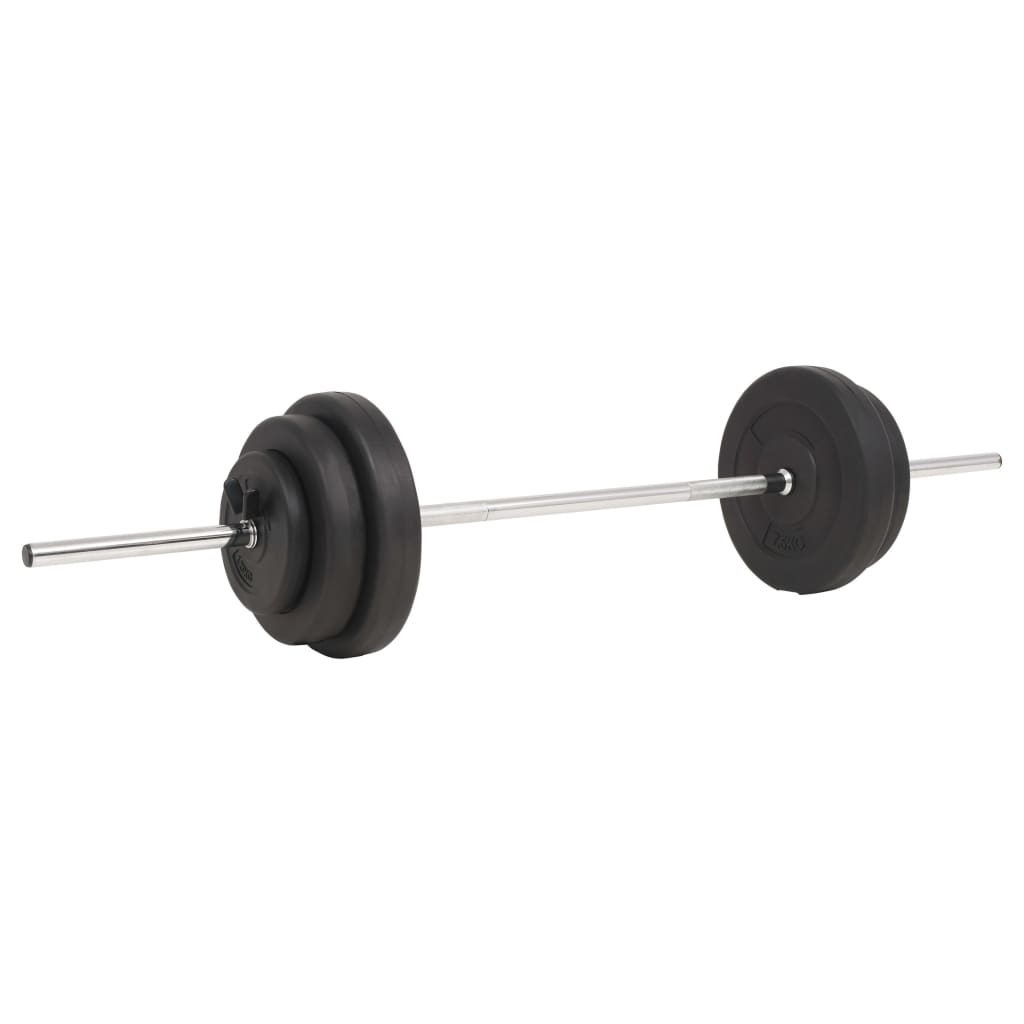 Conjunto com barra 30 kg