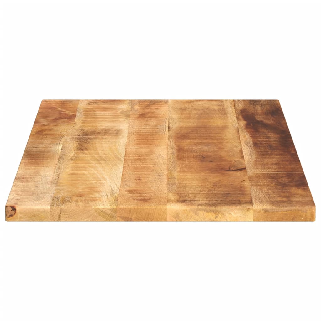 Tampo de mesa retangular 120x70x2,5 cm mangueira áspera maciça