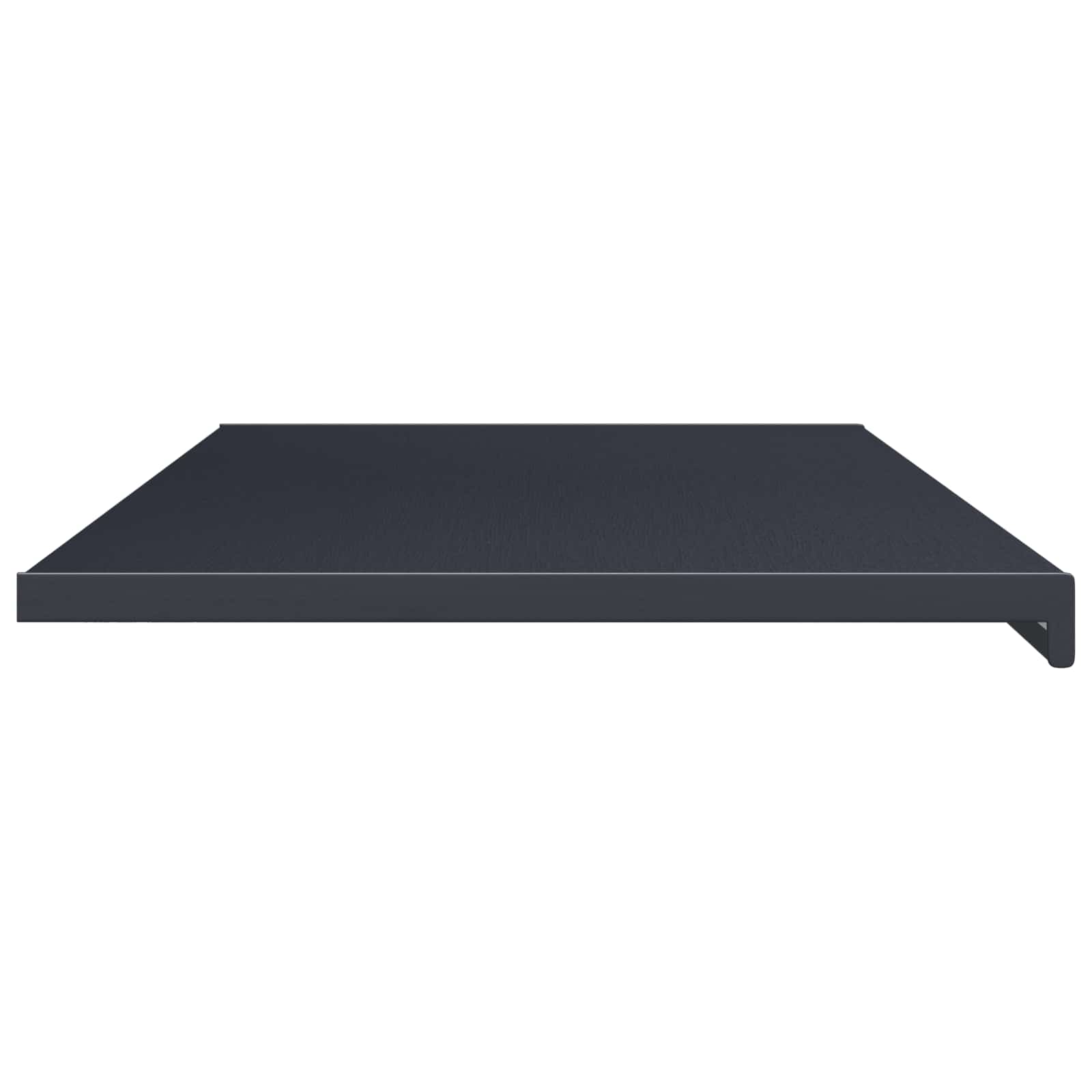 Soleira de janela antracite com veios de madeira PVC