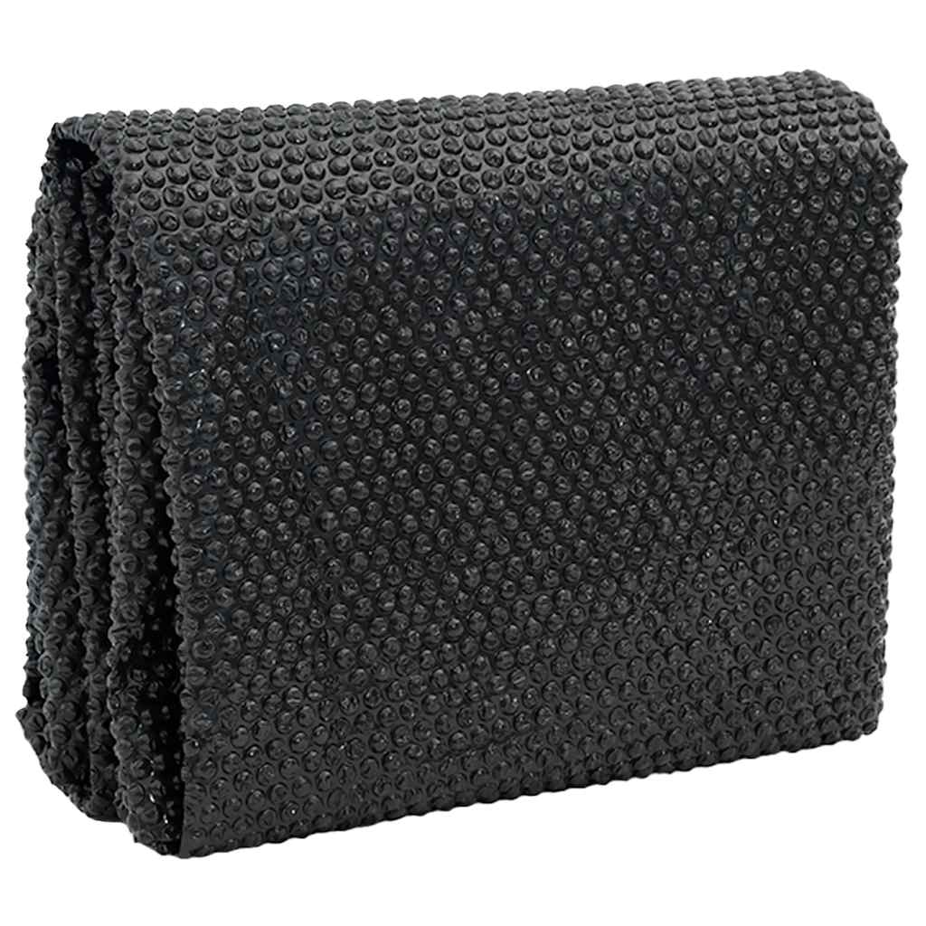 Cobertura retangular para piscina 800x500 cm PE preto