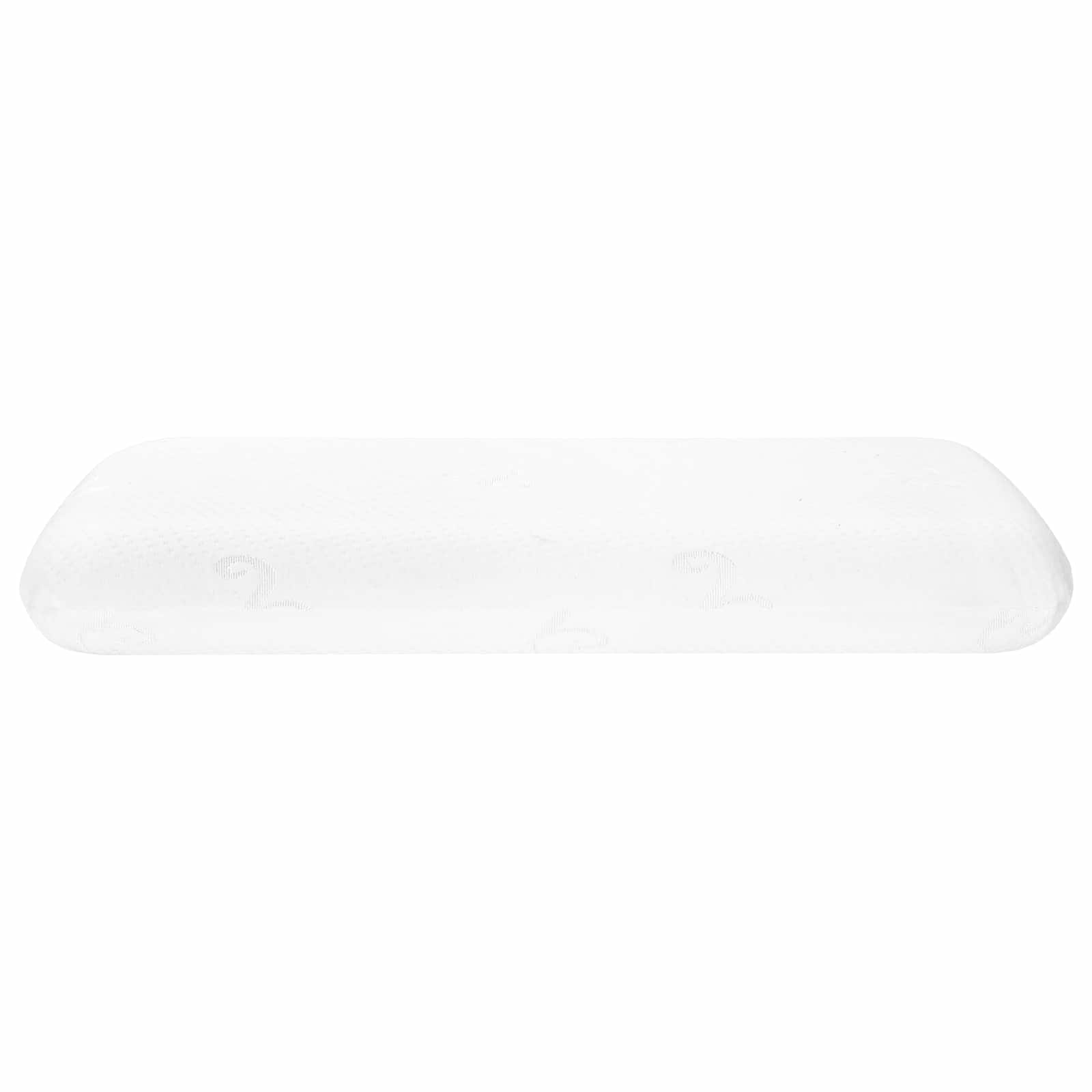 Travesseiro para dormir liso branco 70 x 36 x 13,5 cm