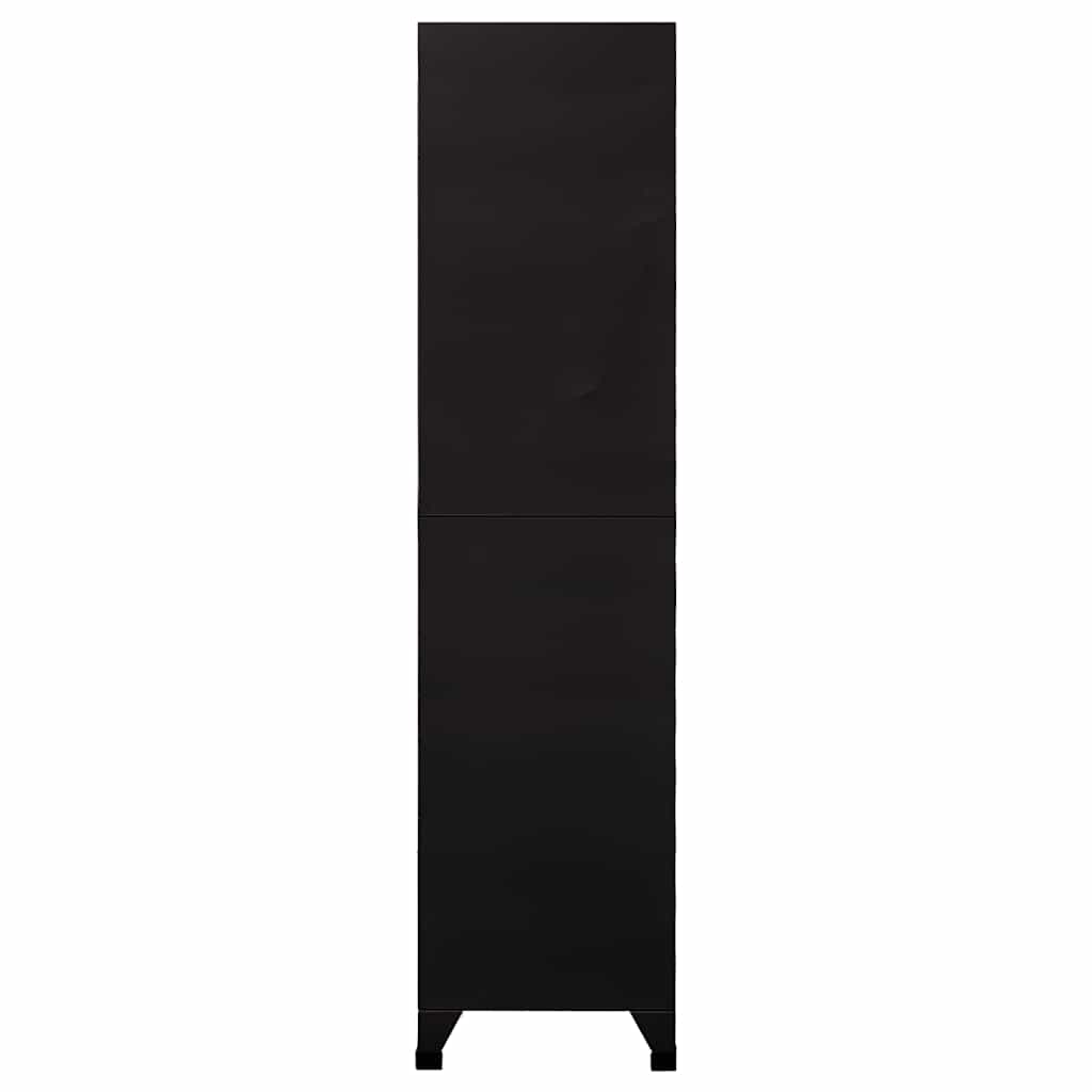 Cacifo 90x40x180 cm aço preto