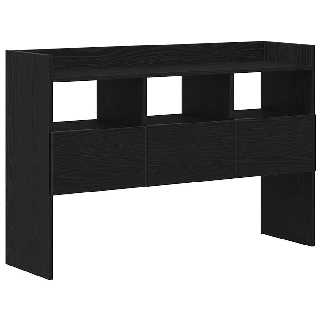 Buffet carvalho preto 105 x 30 x 70 cm derivados de madeira