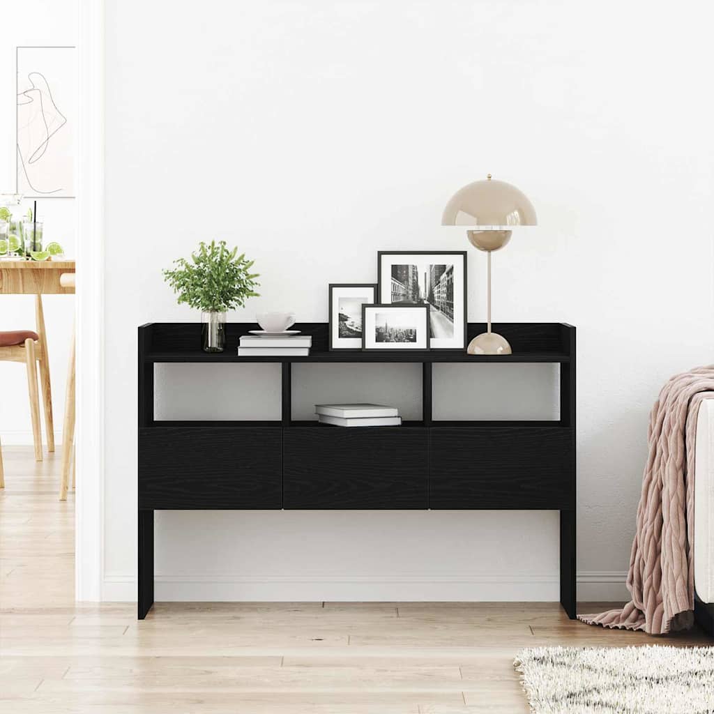 Buffet carvalho preto 105 x 30 x 70 cm derivados de madeira