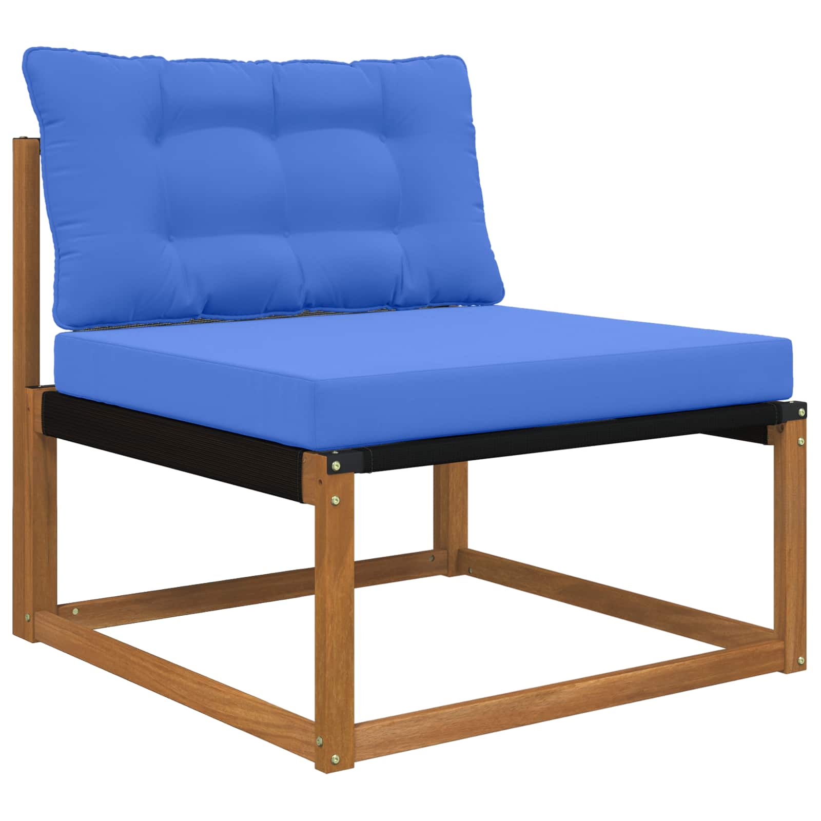 Almofada para sofá externo poliéster azul royal