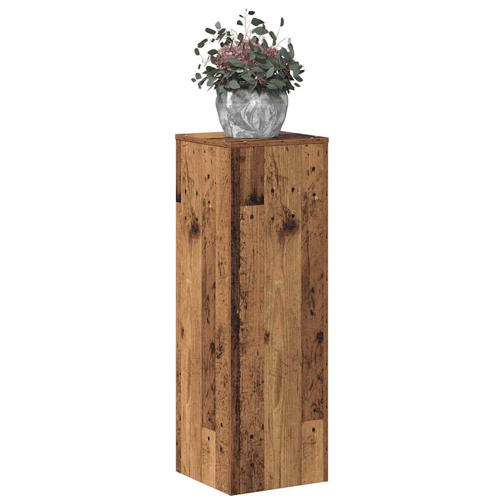 Suporte p/ plantas 33x33x100 cm derivados madeira madeira velha