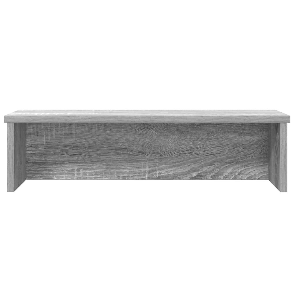 Racks de cozinha empilhável 2 pcs 60x15x16 cm cinzento sonoma
