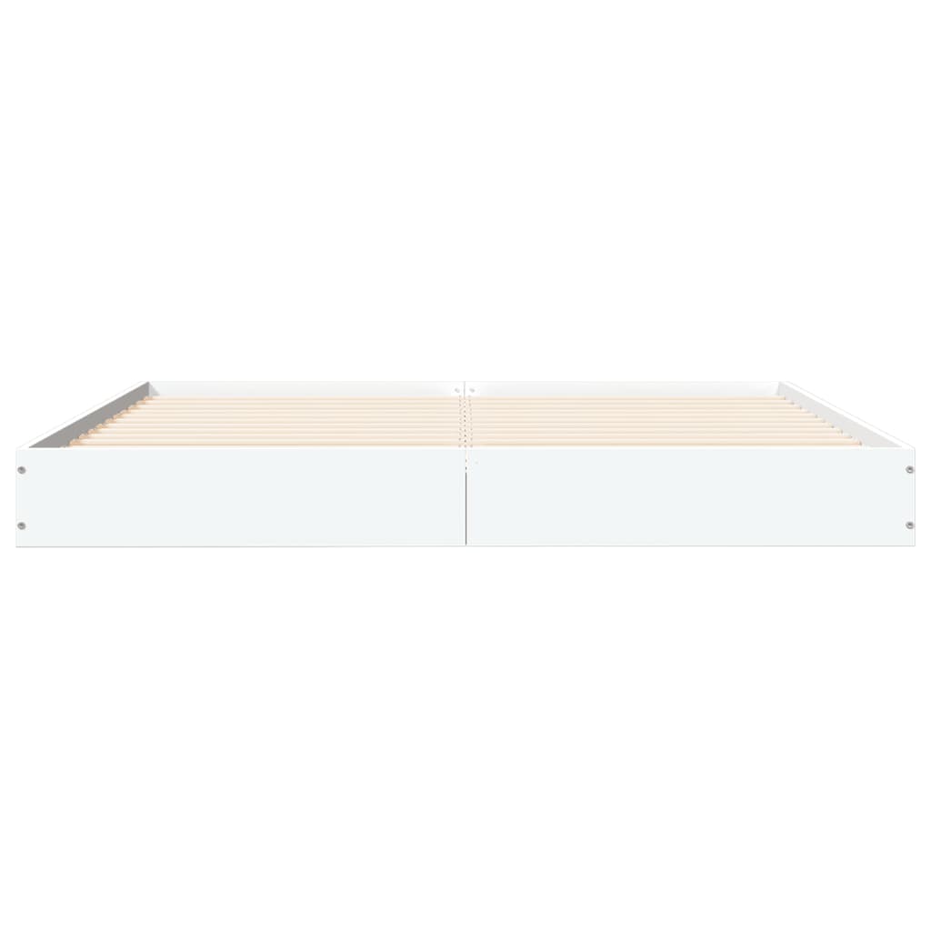 Estrutura de cama sem colchão 160x200 cm branco