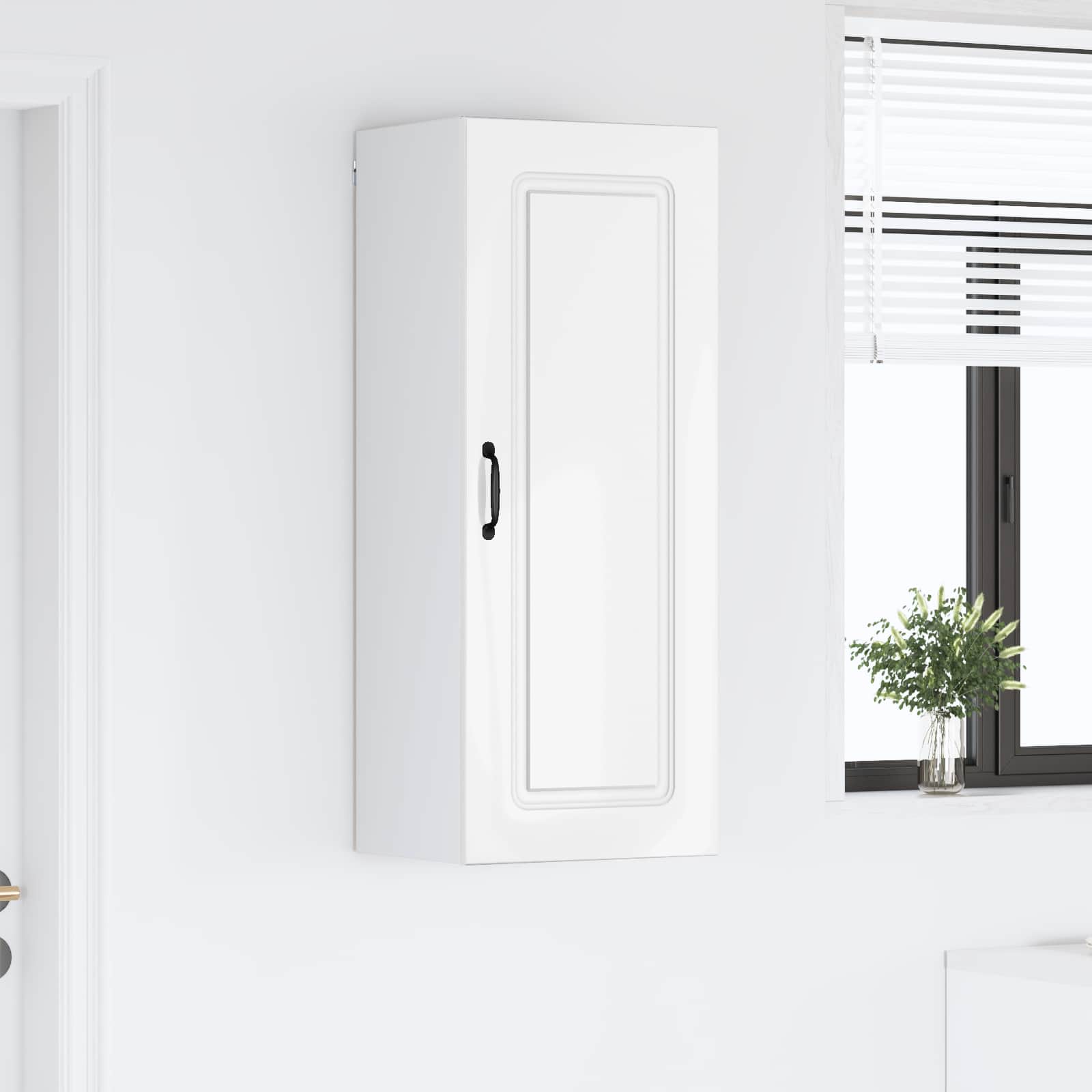 Painel de lava-louça kalmar branco brilhante 40 x 31 x 100 cm