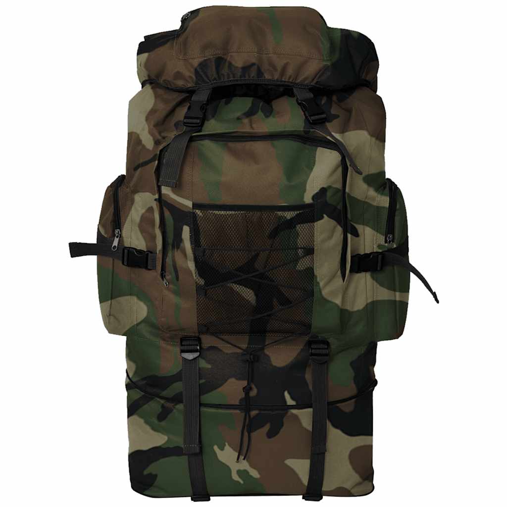 Mochila estilo camuflagem do exército xxl 100 l