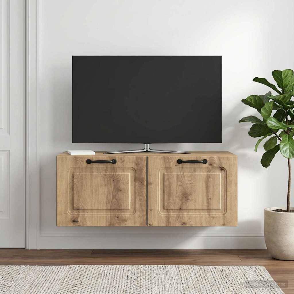 Gabinete de TV de parede 78,5 x 41 x 30 cm carvalho arttisan
