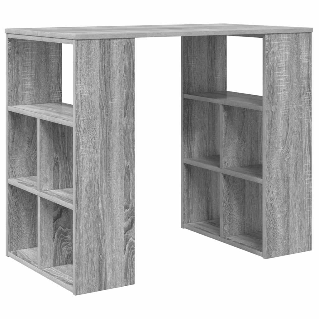 Mesa cinza sonoma derivados de madeira 90 x 50 x 75 cm