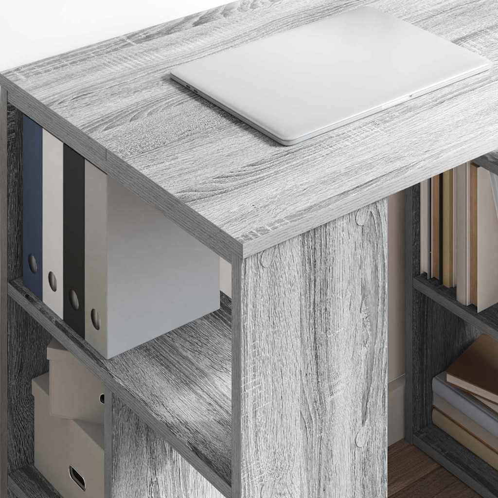 Mesa cinza sonoma derivados de madeira 90 x 50 x 75 cm