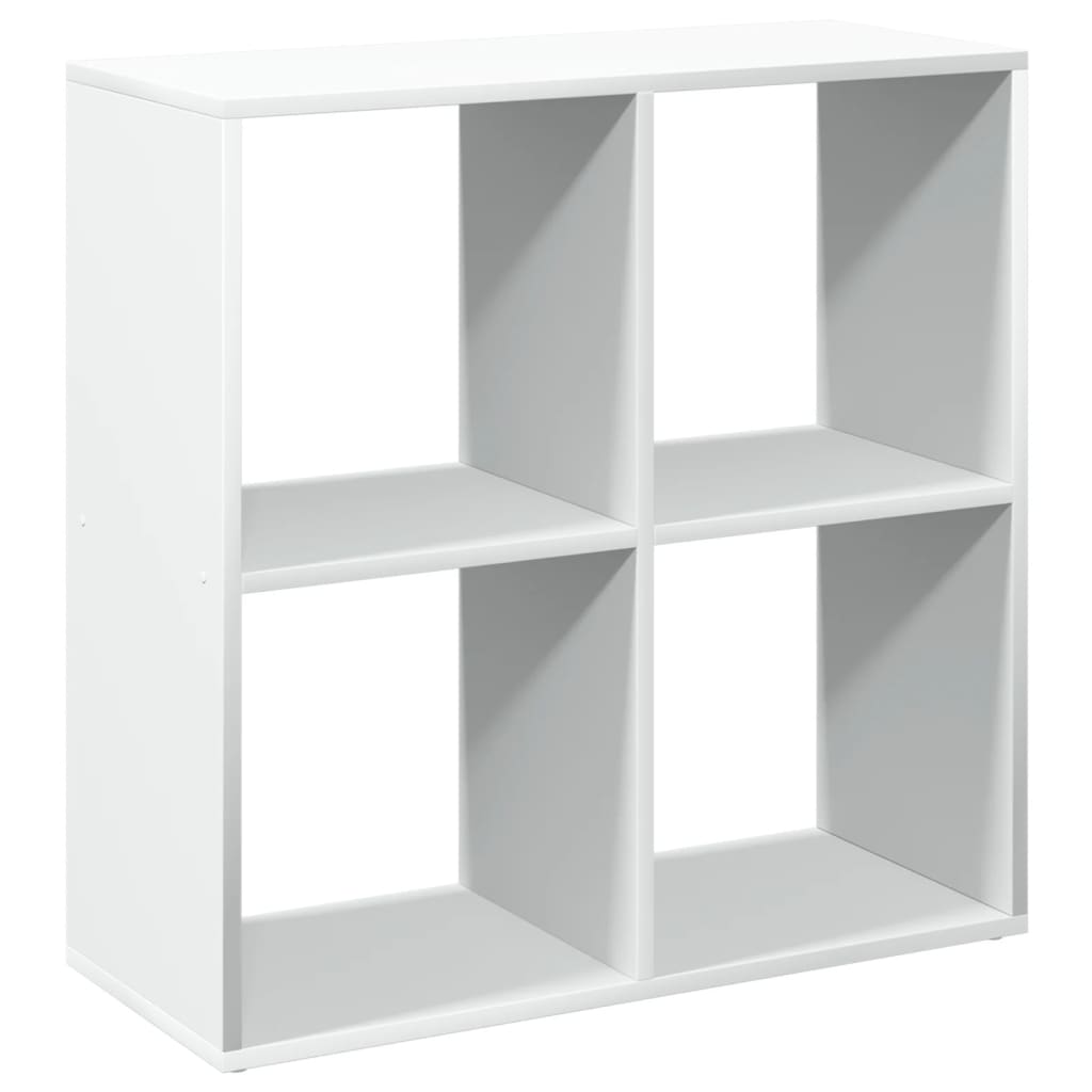 Estante divisória de ambientes branca 69,5x29x69,5 cm madeira projetada