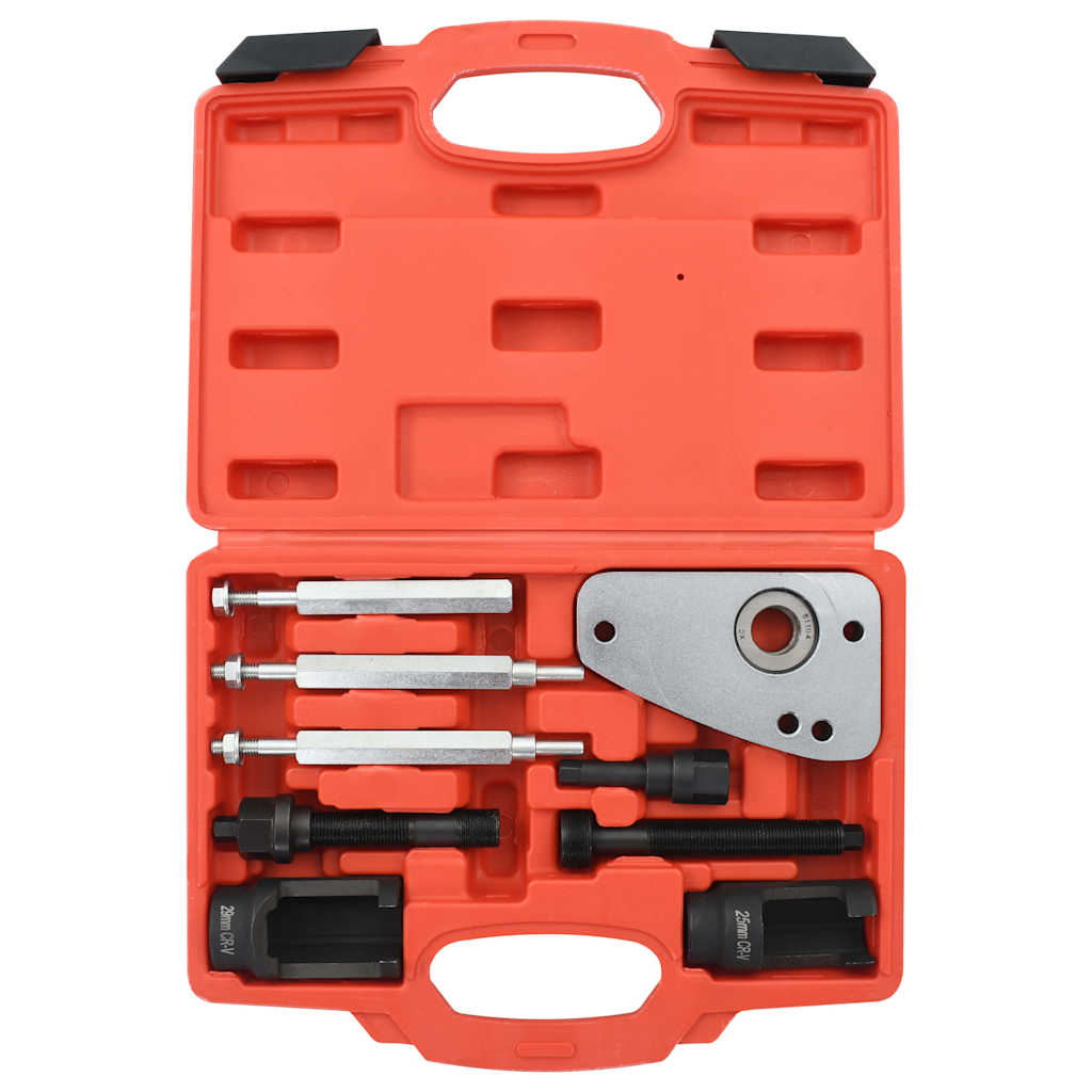 Kit extractor de injectores a diesel 9 peças para citroen peugeot