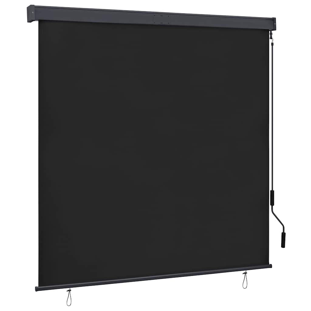 Estore de rolo para exterior 160x250 cm antracite