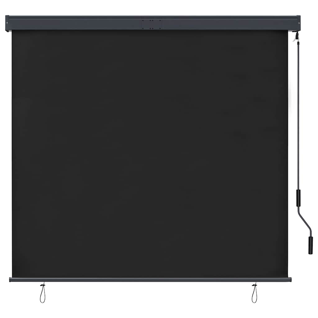 Estore de rolo para exterior 160x250 cm antracite
