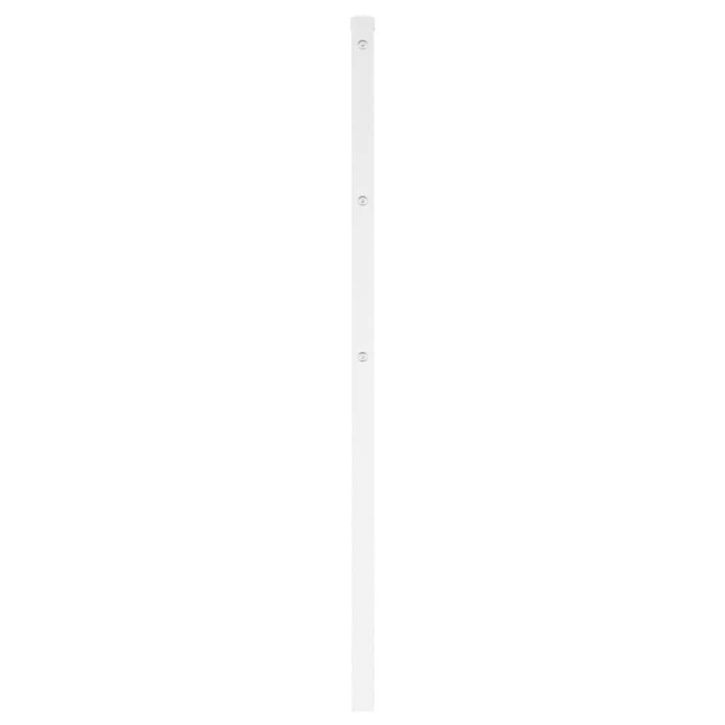 Cabeceira de substituição 160 cm metal branco
