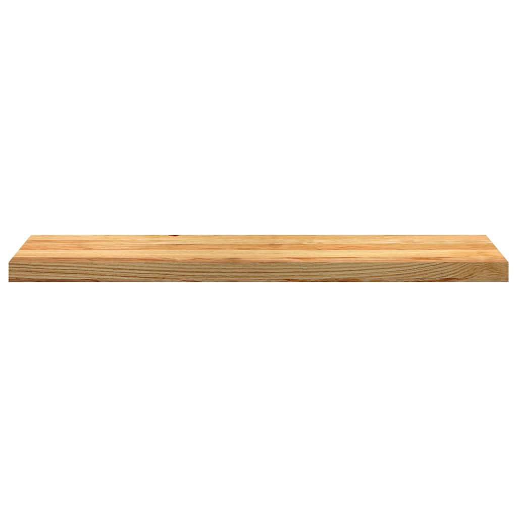 Soleiras da janela 2 pcs 100x25x2 cm carvalho castanho-claro