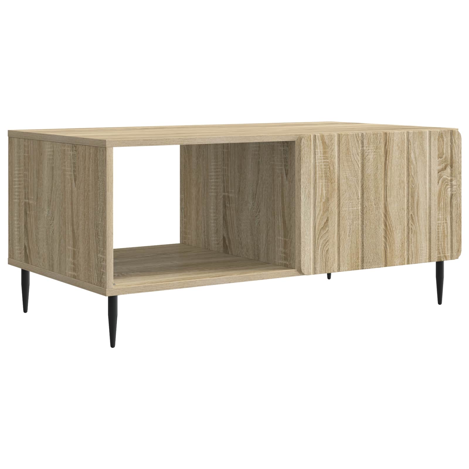 Mesa de centro carvalho sonoma 90 x 50 x 40 cm