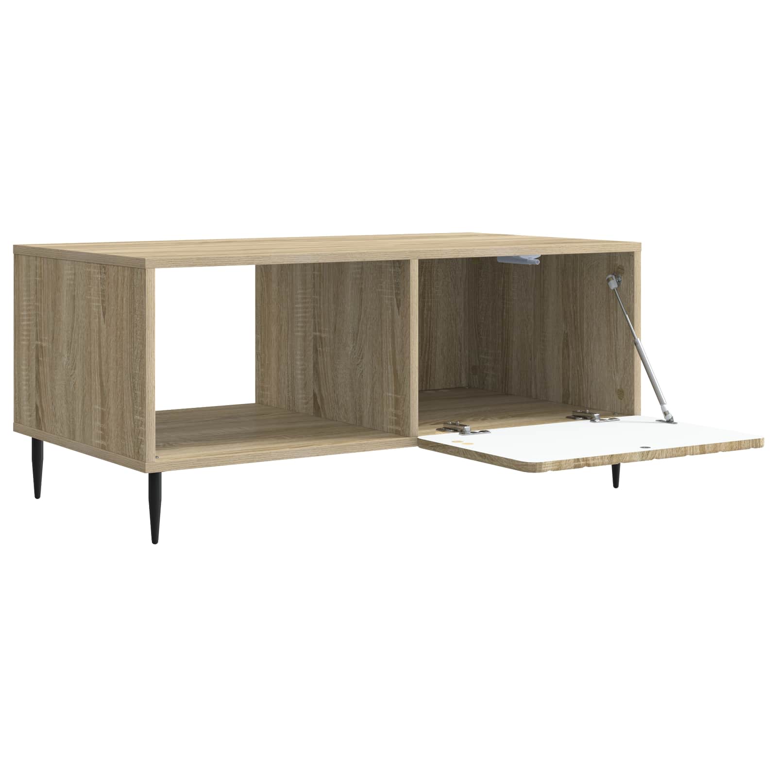 Mesa de centro carvalho sonoma 90 x 50 x 40 cm