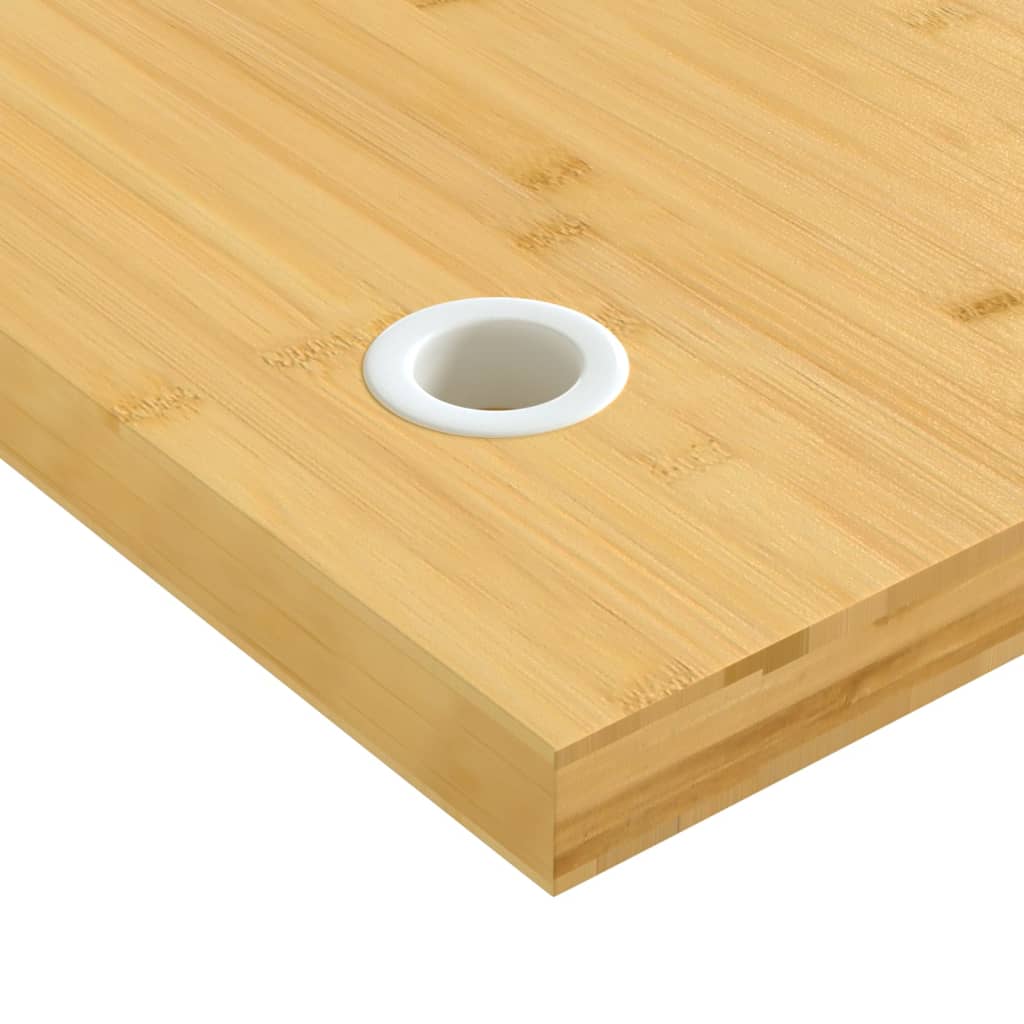 Tampo de secretária 80x40x4 cm bambu