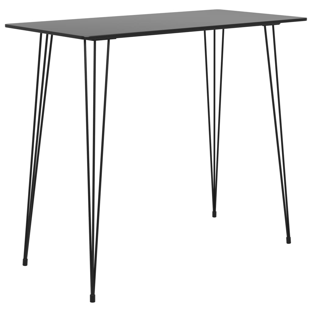 5 Pcs conjunto de bar preto e branco