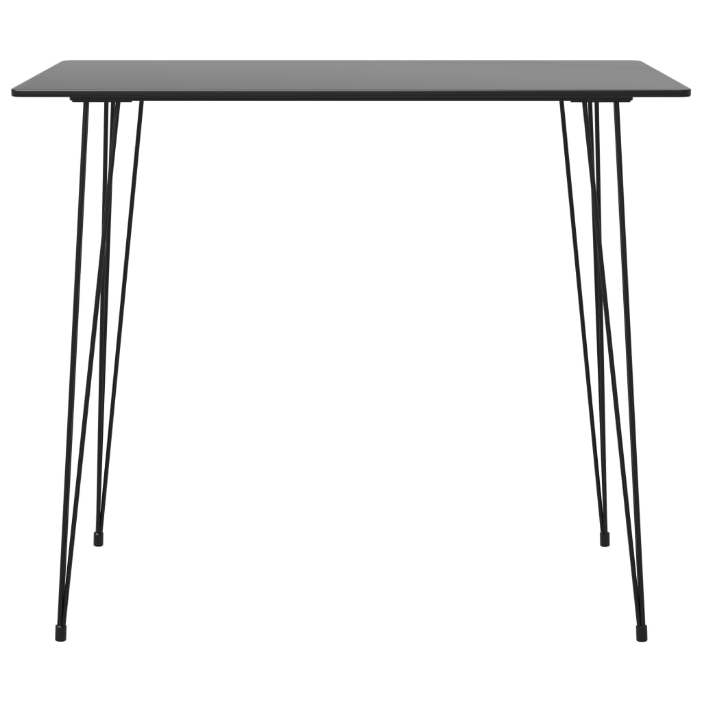 5 Pcs conjunto de bar preto e branco