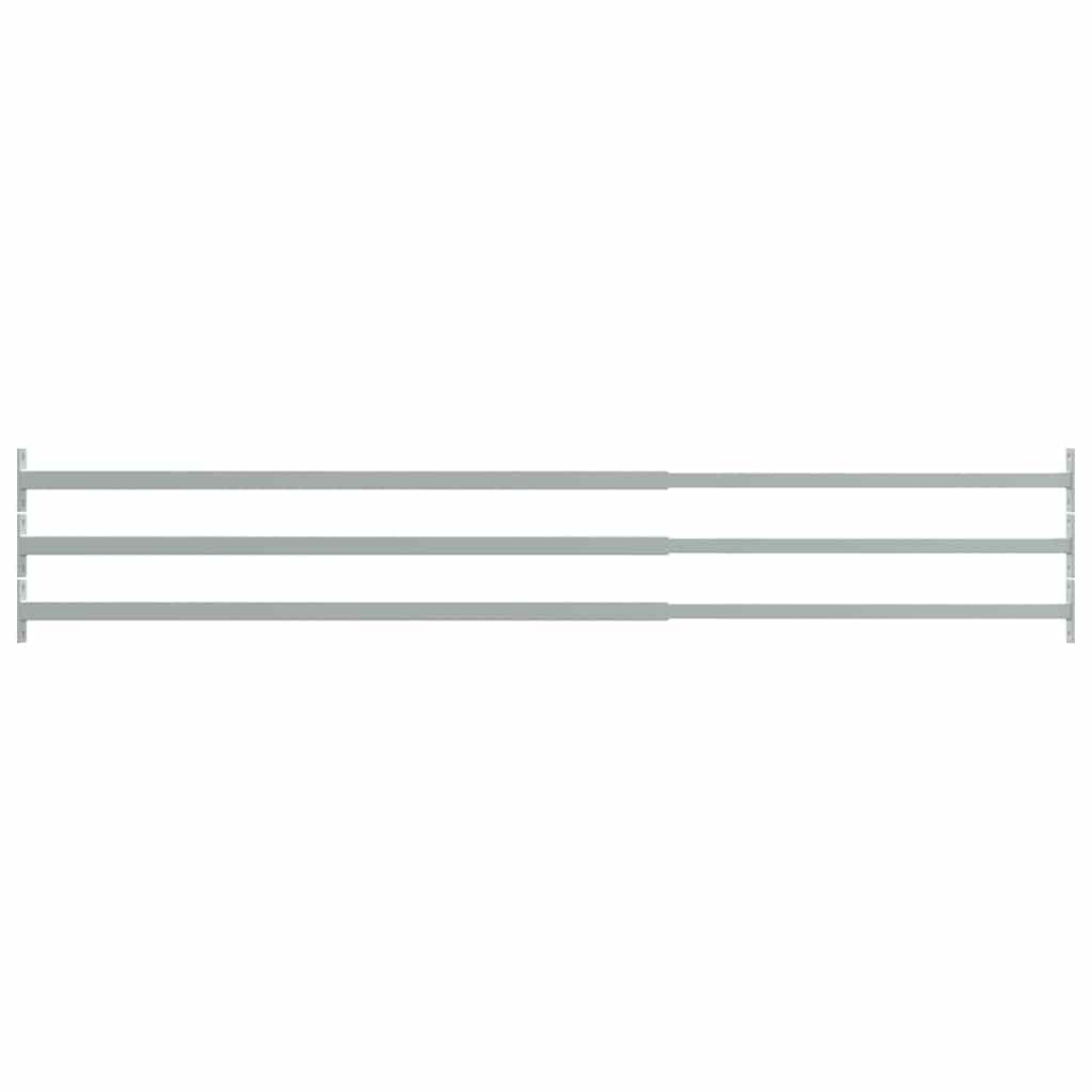 Barras segurança de janela ajustáveis 3 pcs 710-1200 mm