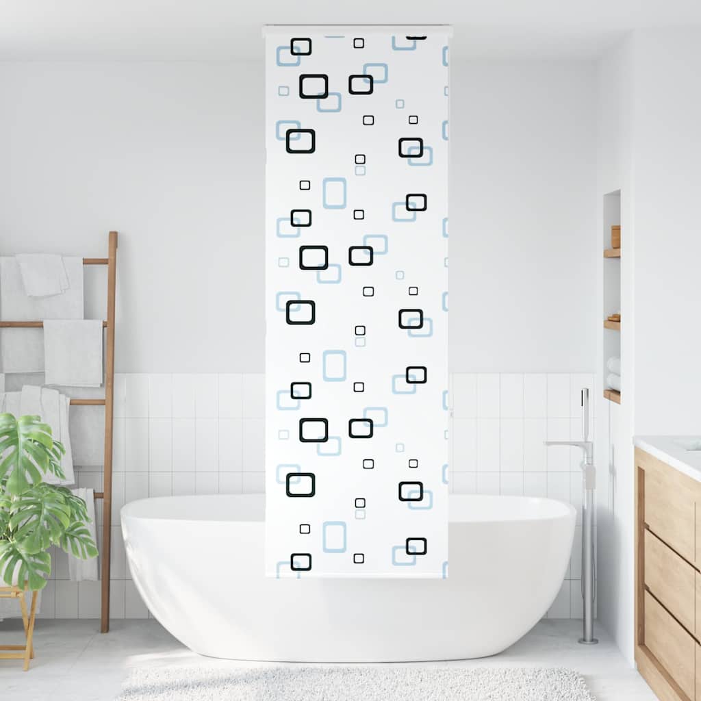 Estores com 60x240 cm largura tecido 56 cm