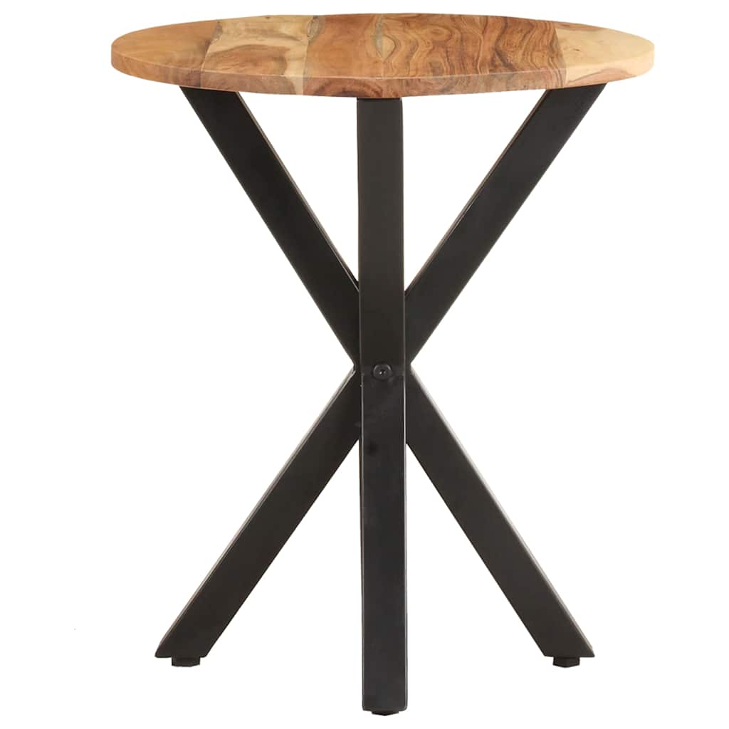 Mesa de apoio 48x48x56 cm madeira de acácia maciça