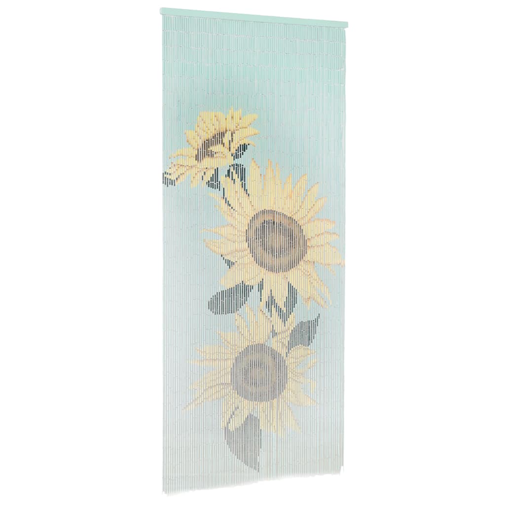Cortina mosquiteira em bambu 90x200 cm