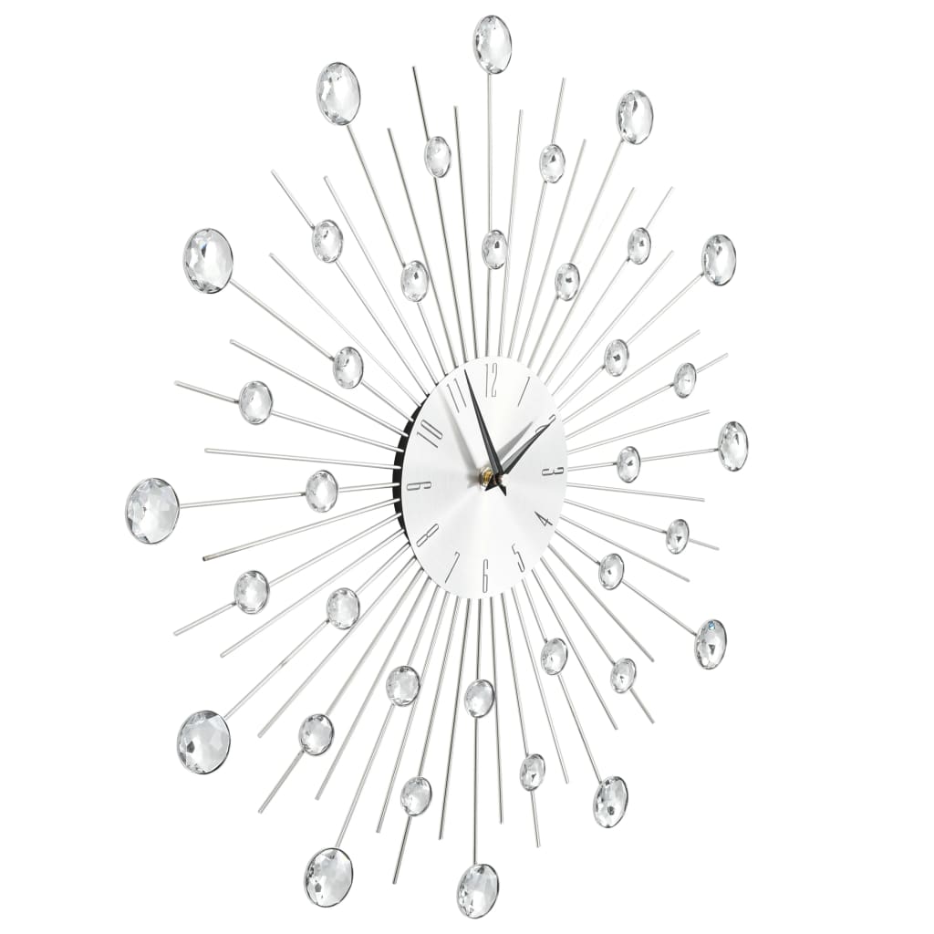 Relógio de parede com movimento quartzo design moderno 50 cm