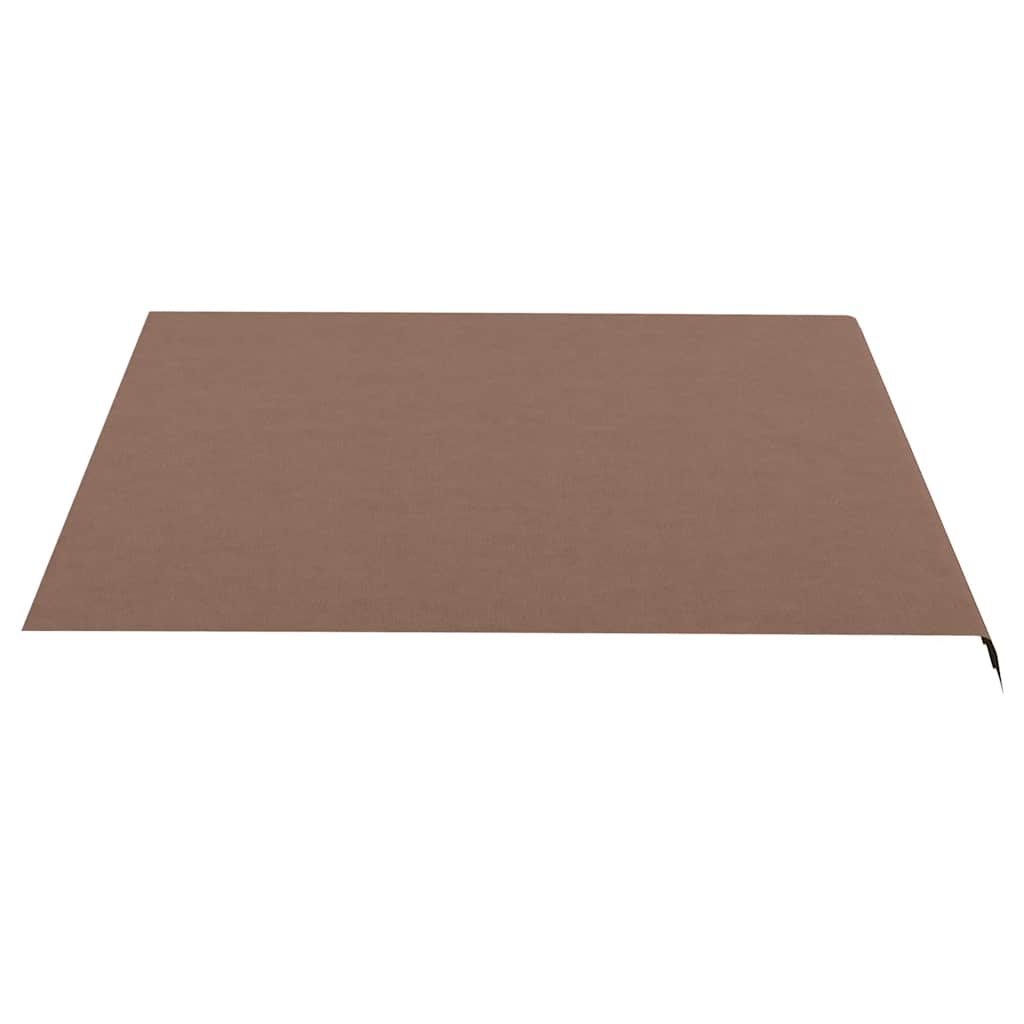 Tecido de substituição para toldo castanho 400x350 cm poliéster
