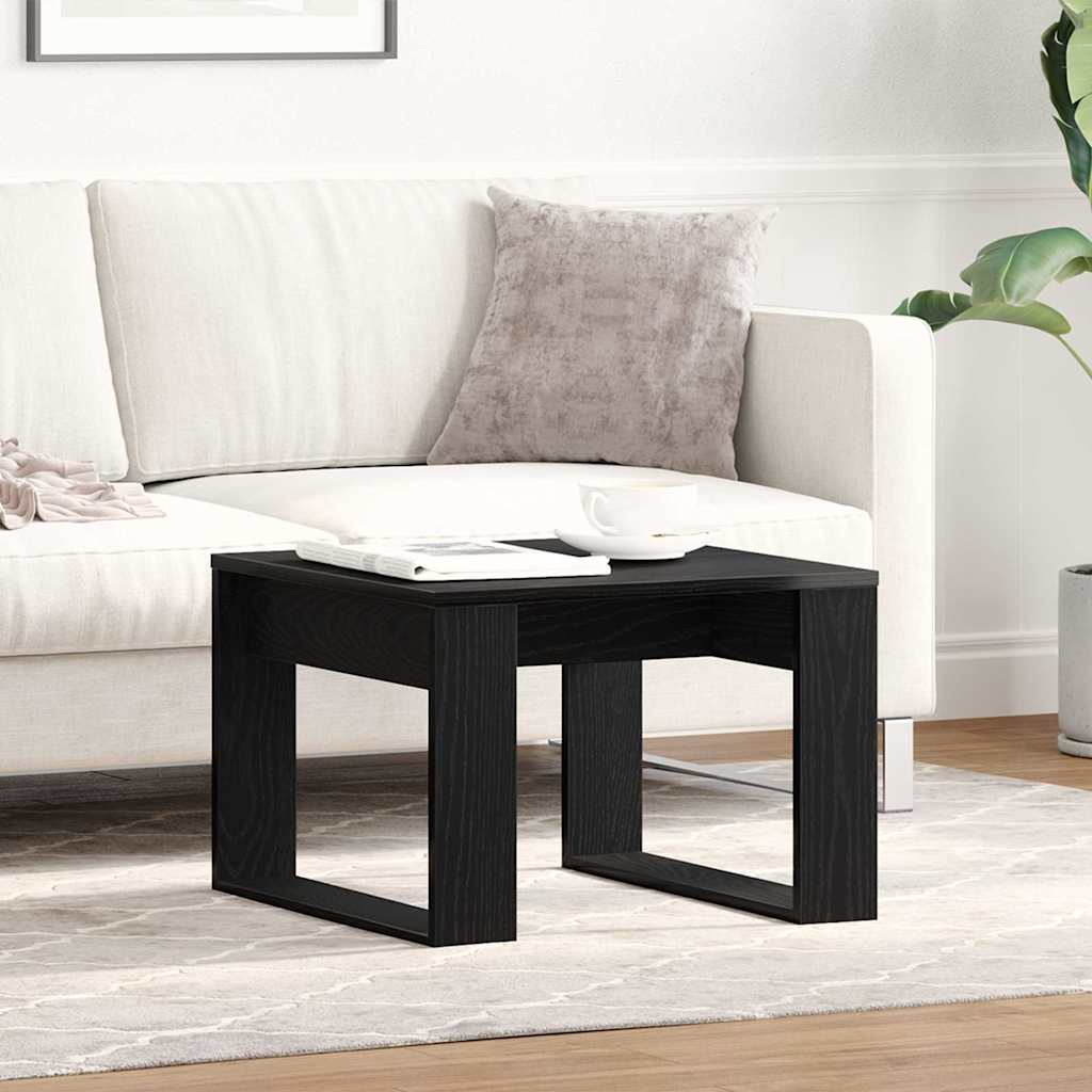 Mesa de centro carvalho preto 50 x 50 x 35 cm