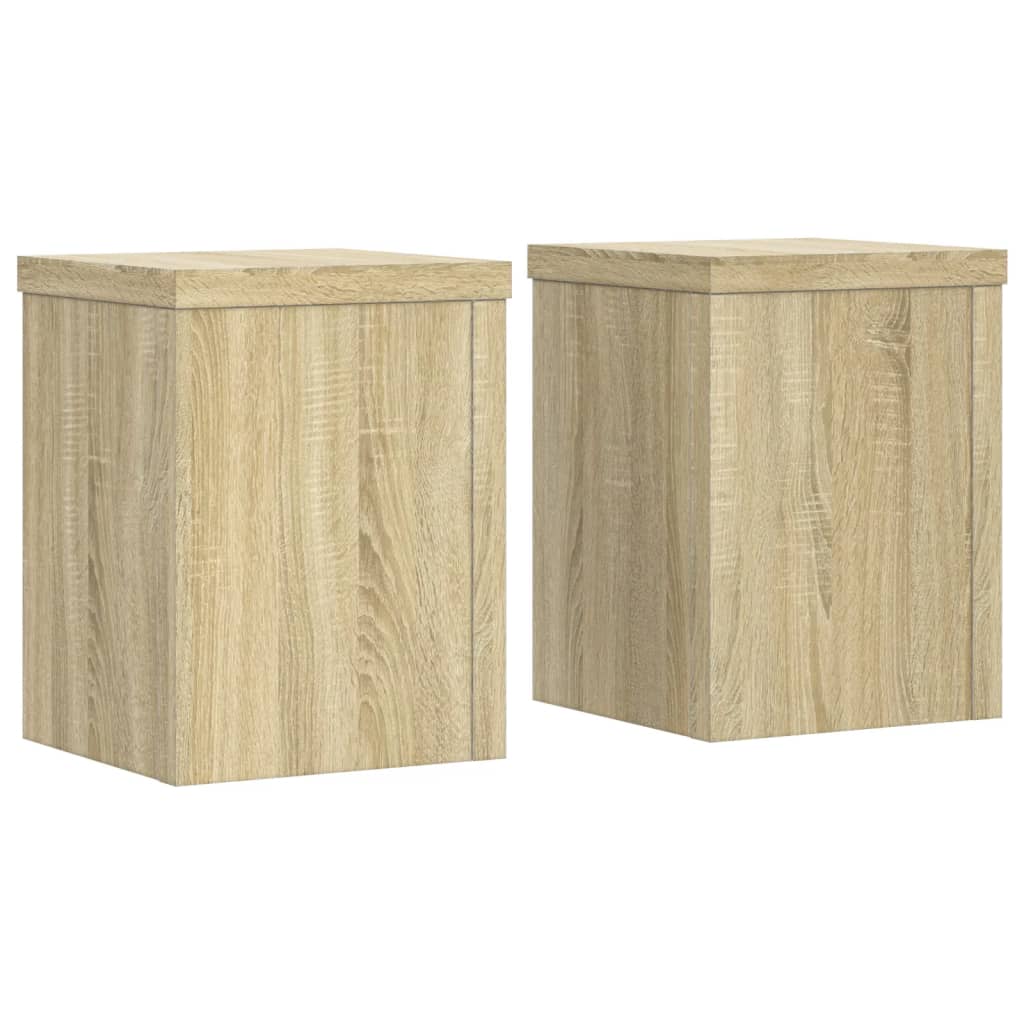 Suportes p/ plantas 2 pcs 15x15x20 cm derivados madeira