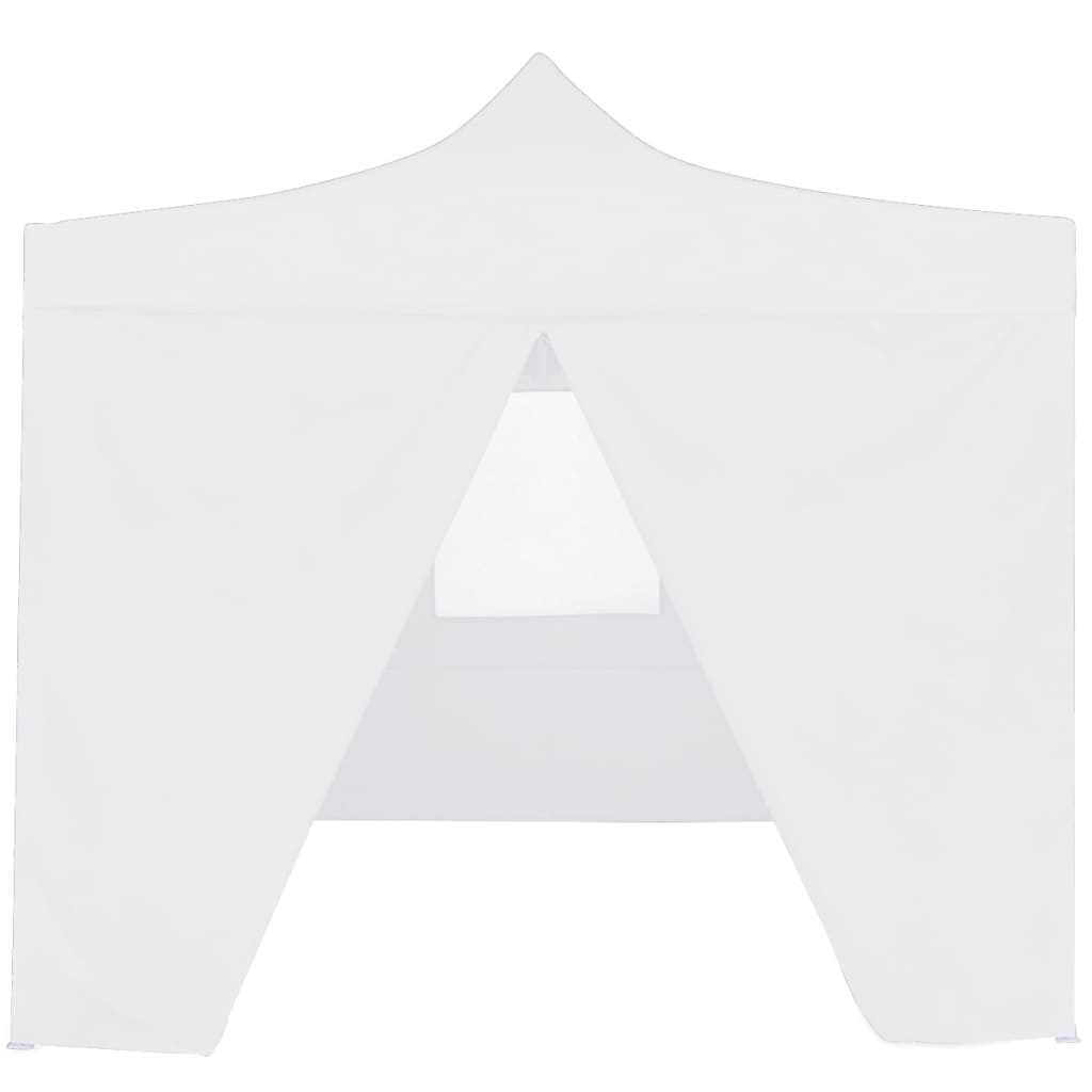 Tenda dobrável profissional festas 4 paredes 3x3m aço branco