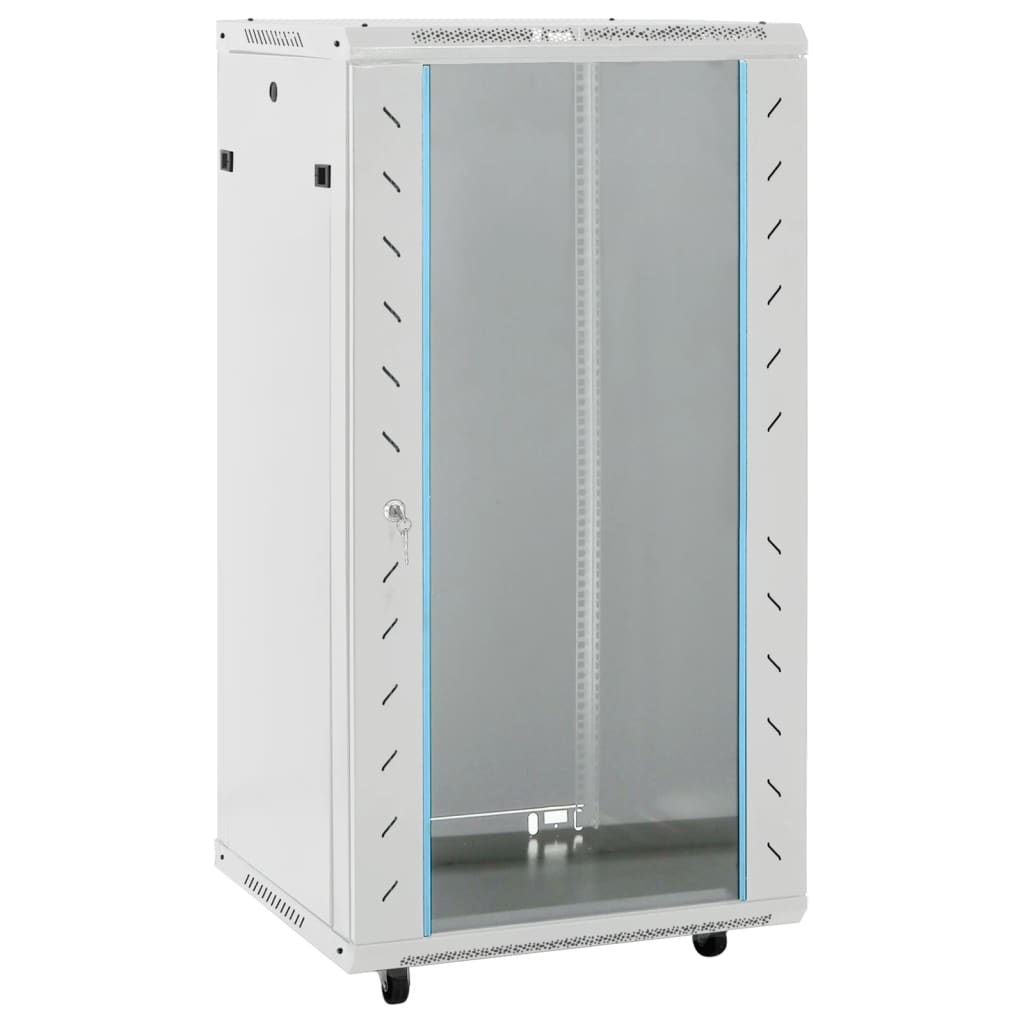 Armário bastidor 15u 19" ip20 60x60x120 cm cinzento